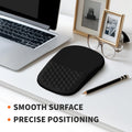 Ergonomic Mouse Pad Wrist Support with Massage Design, Wrist Rest Pain Relief Mousepad with Memory Foam&Non-Slip PU Base, Mouse Pads for Wireless