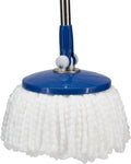 3 Pack Spin Mop Replacement Head for Hurrica, Mopnad, Cassabel and Other 360 Spin Mop Systems, Microfiber Spin Mop Refills (3Pc-White)