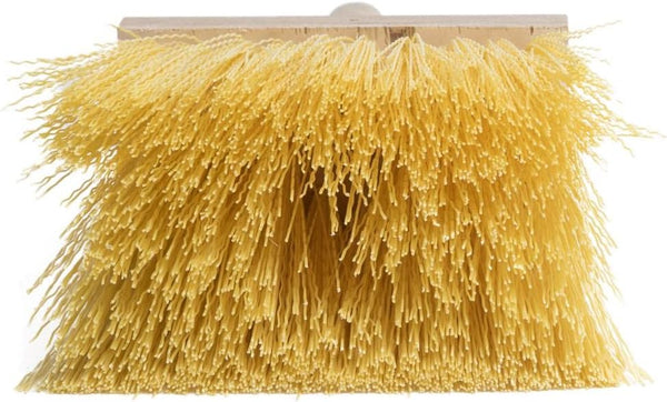 MARSHALLTOWN Plastic Bristle Stucco Dash Brush, 5-1/2 Inch Bristles, 8 Inch Hardwood Handle, Easily Create Texture on Stucco, Made in the USA, 6556