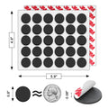 Round Magnets with Adhesive Backing, 240 Pieces Adhesive Circle Magnetic Tape (Diameter 0.8’’ x 0.08”) Anisotropy Magnets Dots for DIY Craft Art