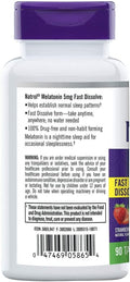 Natrol Melatonin 5 Mg Fast Dissolve Sleep Support Tablet - 90 per Pack - 2