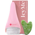 BAIMEI Icyme Ice Roller for Face and Gua Sha Facial Tool Set, Ice Face Roller Reduces Puffiness Relieves Migraines Skin Care Tools, Self Care Gift