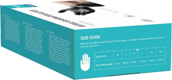 Nitrile Examination Gloves, Pack of 100