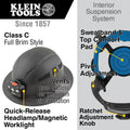 Klein Tools FRKHHSWTBND Hard Hat and Safety Helmet Sweatband, Flame-Resistant, Padded, Hook and Loop, Reusable, 3-Pack
