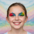 Barbie 35-Well Shadow Palette, Shimmery and Opaque Colors, Pigmented Blendable, 8 Application Brushes Ages 8+, Perfect for Parties, Sleepovers &