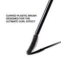 Black Mascara Queen Cobra â Volumizing, Curling, Lengthening â Soft Brush for Smooth Application â Long-Lasting & Weather-Proof â 0.34