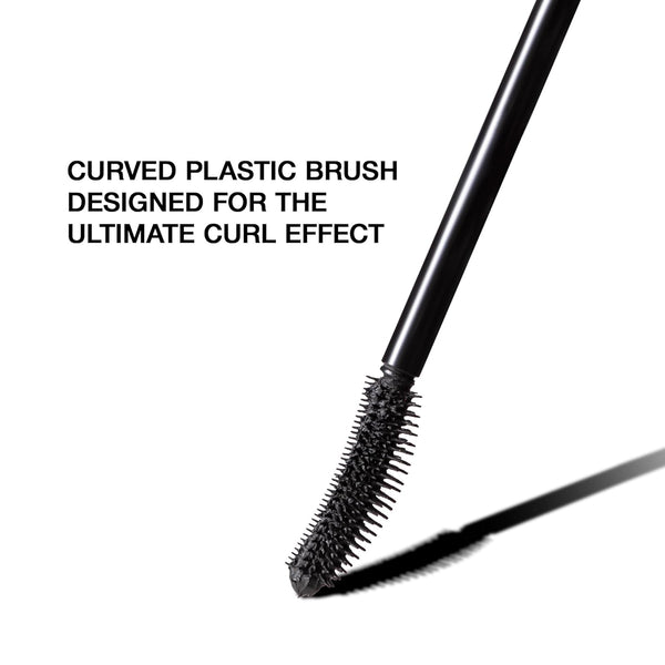Black Mascara Queen Cobra â Volumizing, Curling, Lengthening â Soft Brush for Smooth Application â Long-Lasting & Weather-Proof â 0.34