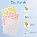 Pimple Patches for Face, Acne Patches Hydrocolloid, Cute Star Zit Covers for Face, Spot Stickers with Tea Tree, Salicylic Acid & Cica Oil|