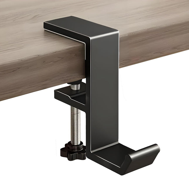 JAKO Headphone Stand - Aluminum Alloy Headphone Holder, Under Headset Stand for Desk Fit for PC Gaming Headset Hanger Ho