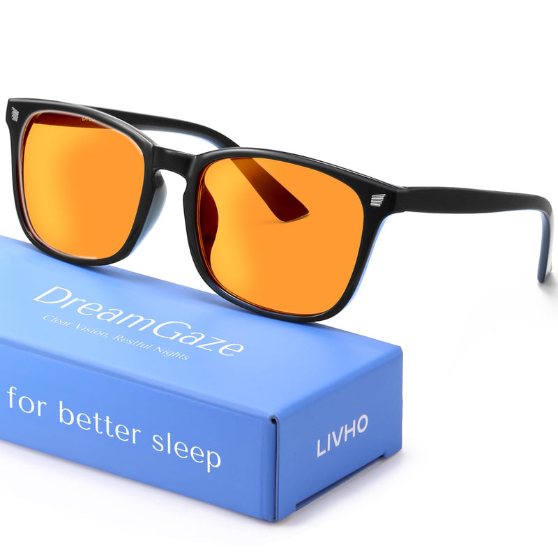 Dreamgaze 99.9% Blue Light Blocking Glasses for Better Sleep - anti Blue Light Glasses Men - Premium Computer Gaming Glasses