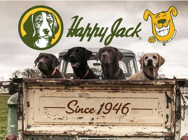 HAPPY JACK Mange Medicine & Treatment for Dogs & Horses - Brings Soothing Itch Relief to Severe Mange, Fungi, Allergies, Eczema & Most Dog Skin