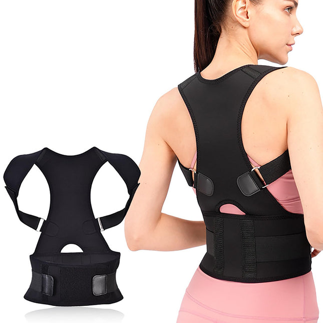Back Brace Posture Corrector - Adjustable, for Women and Men, Back Lumbar Support, Shoulder Posture Support for Improve 