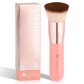 Ducare Self Tanner Brush Kabuki Foundation Brush for Liquid Makeup Flat Top Professional Stick Buffing Blending Mineral Powder Large Makeup Face