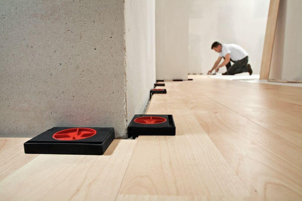 BESSEY AV2 Wood Floor Spacer, 5 to 20 mm, Glass Nylon Red/Black 5 - 20 mm Floor Spacer