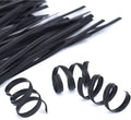 400 Pcs Twist Ties for Bags 5" Cable Ties Bag Twist Ties for Cord Twist Bread Ties Reusable Black Plastic Coated Ties Heavy Duty Bread Ties Twist
