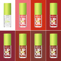 Beauty Glazed Big Brush Head Lip Oil, Ultra-Hydrating & Nourishing, Smooth Glossy Finish Lip Glow Oil, Shiny and Vegan Tinted Lip Gloss,