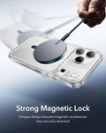 ESR for Magsafe Sticker 360, Magsafe Ring Magnet, 2 Pack Magnetic Ring, Universal Magnetic Wireless Charger Conversion Kit for Iphone