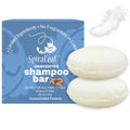Spiraleaf Whiff Shampoo Bars, X2 Savings, Unscented: Limited Ingredients, No Scents or Colorings; Concentrated Formula, Made USA