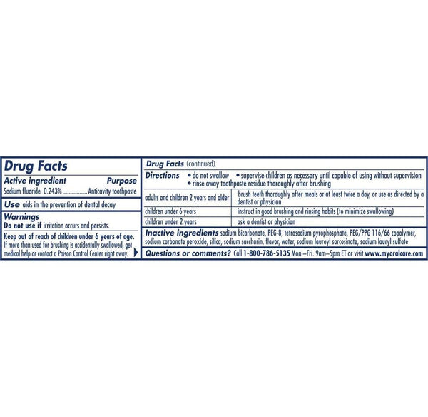 Pepsodent Complete Care Toothpaste Original Flavor 5.5 Oz