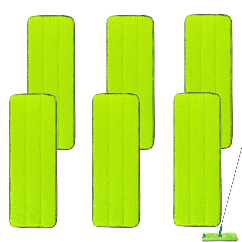 Replacement Microfiber Mop Pads for Libman Rinse 'N Wring Mop and Bucket System, Washable Reusable Wet & Dry Cleaning Refill Head for