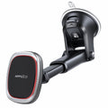 Apps2Car Magnetic Phone Mount, Dashboard Windshield Suction Cup Car Phone Holder Phone Mount with 6 Strong Magnets, Adjustable Telescopic Arm,
