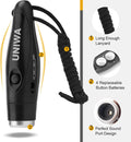 UNIWA Electronic Whistles, 2 Pack Handheld 3 Tone High Volume Electric Whistle with Lanyard for Teacher Coach Referee, Loudest Emergency Whistle