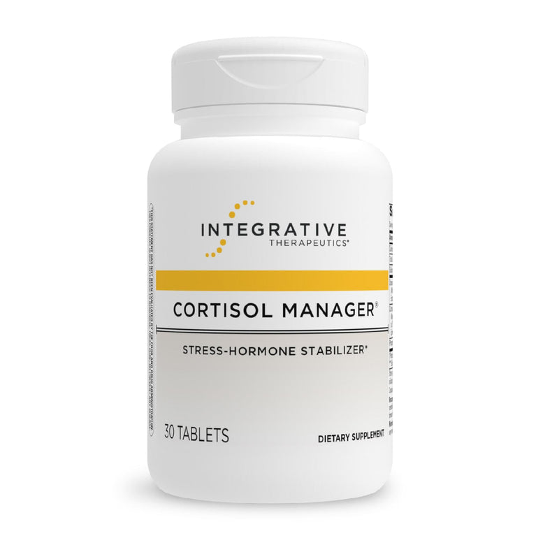 Integrative Therapeutics - Cortisol Manager - Supplement with Ashwagandha and L-Theanine - Supports Relaxation & Calm* - 30 Tablets