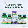 Nature's Bounty Vitamin C 1000mg, Supports Immune and Antioxidant Health, Vitamin C Supplement, 1 Per Day, 300 Vegetarian Caplets 300 Count (Pack