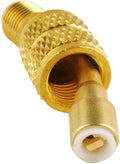 Wadoy R410A Adapter for Mini Split HVAC System 5/16" Female Quick Couplers X 1/4" Male Flare