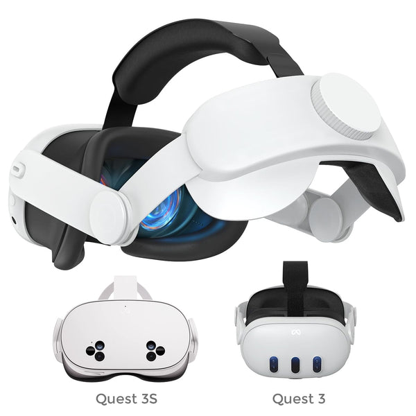 Head Strap Compatible with Oculus Quest 3,Meta Quest 3 Accessories Adjustable Elite Strap Replacement for Enhanced Comfort Support and Gaming
