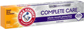 Arm & Hammer Complete Care Toothpaste, Fresh Mint, Whole Mouth Protection, 6.0Oz