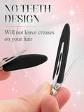 8Pcs No Bend No Crease Hair Clips - Styling Duck Bill Clips Alligator Hair Barrettes for Styling Sectioning Small Gifts for Women Girl Salon