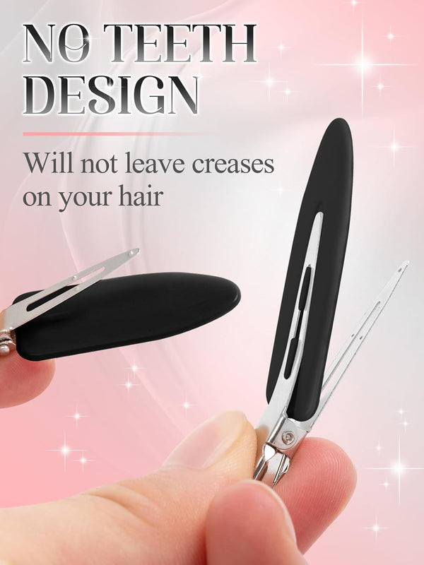 8Pcs No Bend No Crease Hair Clips - Styling Duck Bill Clips Alligator Hair Barrettes for Styling Sectioning Small Gifts for Women Girl Salon