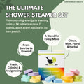 Shower Steamers Aromatherapy Variety Pack - Shower Bombs Made in the USA - Aromatherapy Bath Gifts for Women - Easter Basket Stuffers for Adults -