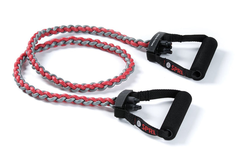 SPRI Braided Xertube Resistance Bands â Premium Exercise Band for Men & Women â Workout Equipment for Home Gym Fitness Training â Comfort