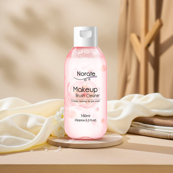 Norate Makeup Brush Cleaner, Make up Brush Cleansers Solution, Makeup Cleaner for Makeup Brushes, Beauty Sponge, Powder Puff, Deep Clean Brush