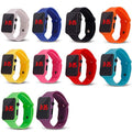 Weicam 10 Pack Unisex Men Women LED Wrist Watch Silicone Electronic Sports Watch Bracelet Whole Watches