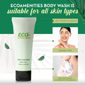 ECO Amenities Travel Size Body Wash Bulk - Hotel Supplies for Guests - Great for Vacation Rental and Airbnb Toiletries - Body Wash for Men & Women