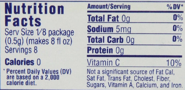 Kool-Aid Lemon Lime Flavored Unsweetened Caffeine Free Powdered Drink Mix (0.13 Oz Packet)