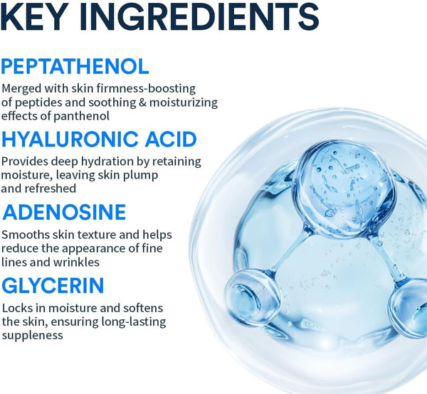 Another FACE PEPTATHENOL™ Aqua Balance Toner 4.05 Fl. Oz, Daily Moisturizer for Dry Skin, Exfoliating for Smooth Skin, Sebum Control, Non-Irritation for Sensitive Skin, Vegan, Korean Skin Care