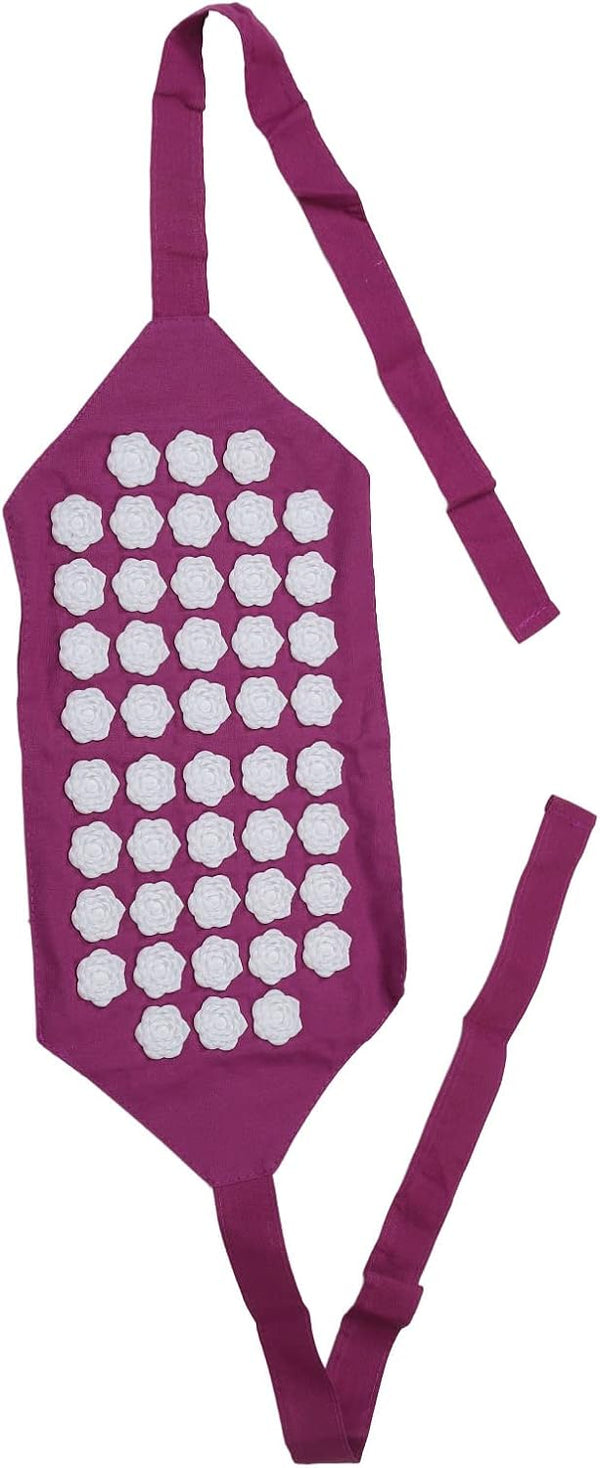 Acupressure Mat Acupressure Belt Relaxation Stress Relief Cotton Fabric Abs Flower Shaped Acupressure Massage Mat, Back Pain Relief, Better,