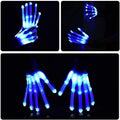 Cool Toys Gifts Blue LED Gloves,Rave Flashing Light up Gloves,Toys for Boys Girls Age 12+ Years Old,Gifts for Halloween Christmas Birthday Parties