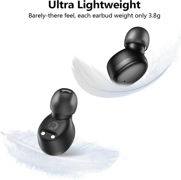 Kurdene Wireless Earbuds Bluetooth 5.3 in Ear Buds Light Weight Headphones,Deep Bass Sound,Built in Mics Headset,Clear Calls Earphones for Sports