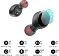 TOZO T6 True Wireless Earbuds Bluetooth 5.3 Headphones 50H Long Playtime, Wireless Charging Case, IPX8 Waterproof Stereo Earphones, Built-In Mic