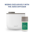 Aera Mini Home Hygiene Mint and Eucalyptus - Essential Oil for Home - Relaxing Fragrance - Notes of Orange Peel, Spearmint and Eucalyptus - Scent