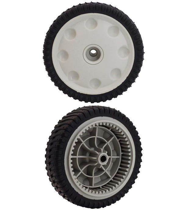 Parts Camp Front Drive Wheels Mtd/Troy-Bilt 734-04018, 734-04018A, 734-04018B, 734-04018C Lawnmower Wheels (Set of 2)