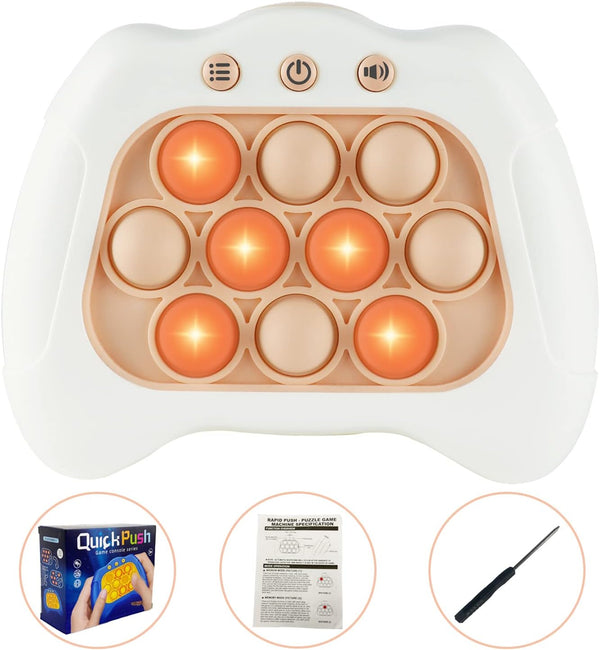 Pop The Target! Handheld Speed Push Game Machine: A Fun Multiplayer Game for Family. Sensory Fidget Toy Christmas Toys Gifts for 6 7 8 9 10 11 12
