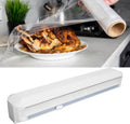 Plastic Wrap Cutter, Plastic Film Cutter Sliding Plastic Cutter Kitchen Plastic Wrap Cutter Reusable Plastic Wrap Dispenser Suitable for Plastic