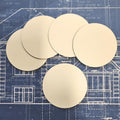 CYCLOPS Erasable Scratch Pads for Tape Measure, Construction, Woodworking Tool - 5 Pads - Write Measurements & Notes - Great Stocking Stuffer,