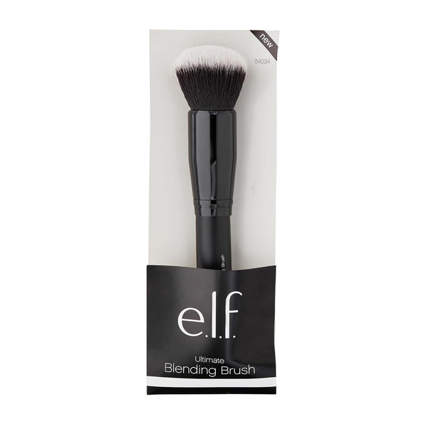 E.L.F. Ultimate Blending Brush, Dome-Shaped Makeup Tool for Applying & Blending Foundation, Bronzer & Blush, Made with Vegan, Cruelty-Free Bristles